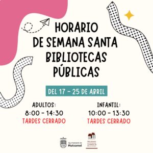 Horario semana santa biblio
