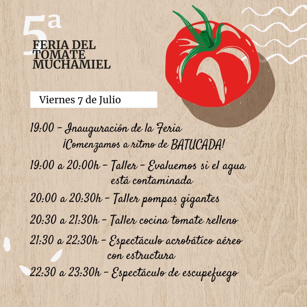 Programación día 7 de julio