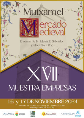 muestra de empresas y mercado medieval