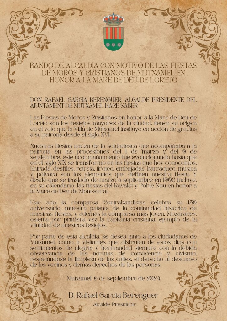 fiestas moros y cristianos 2024