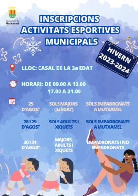 Inscripcions Activitats Esportives