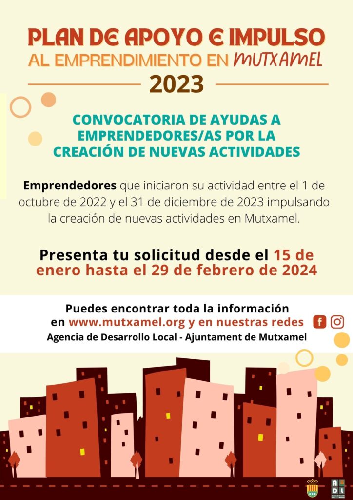 ayudas apoyo y emprendimiento 2024
