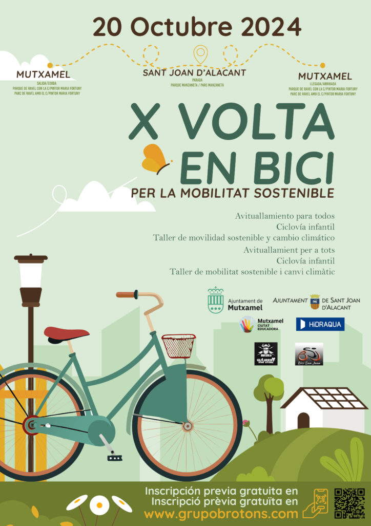 vuelta en bici