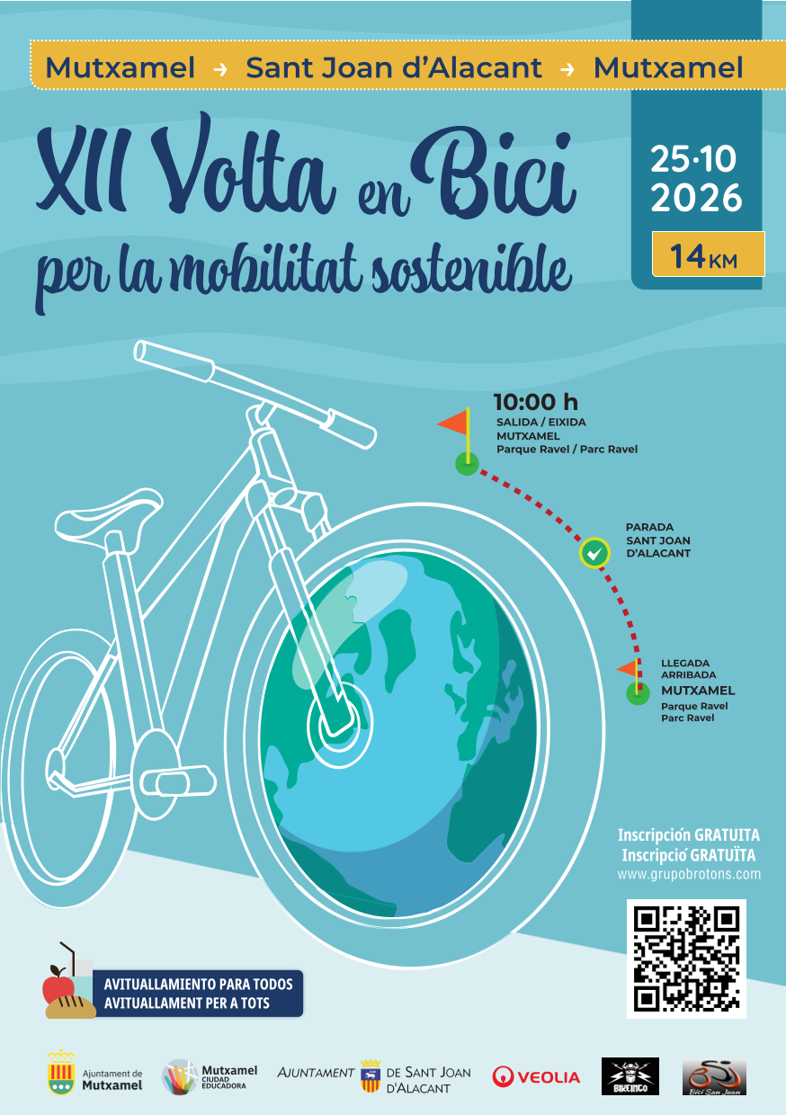 ruta en bici