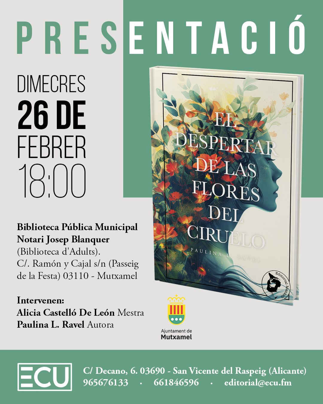 presentacion libro