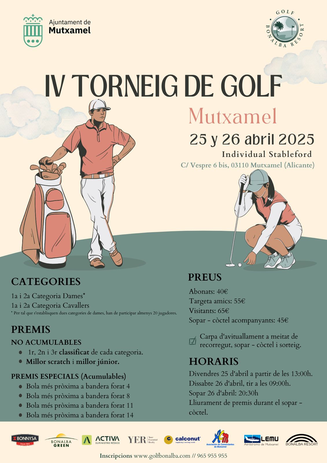 Torneo de golf val