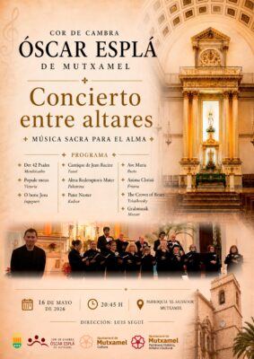 concierto entre altares de cor cambra oscar espla