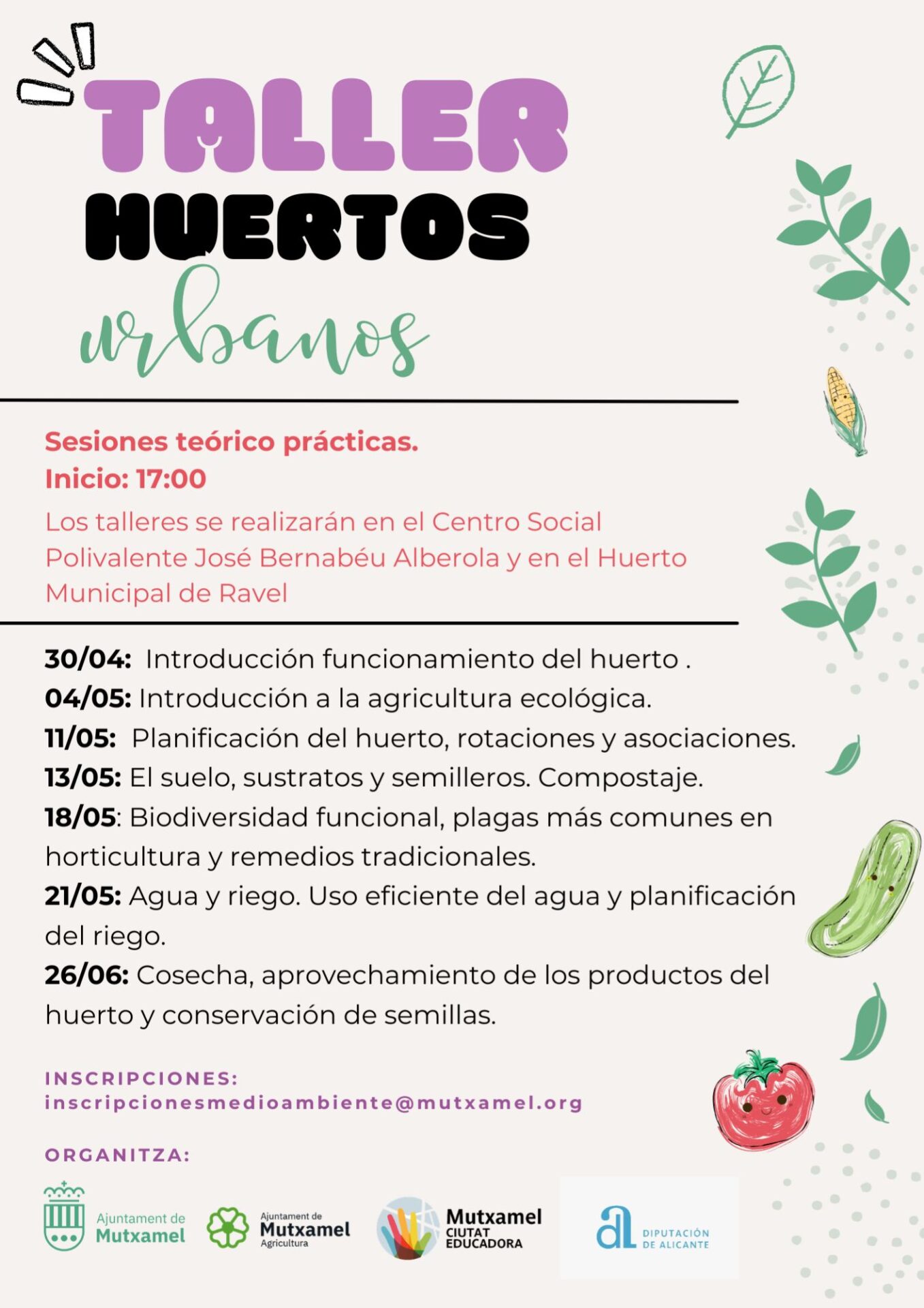 Talleres de Huertos Urbanos