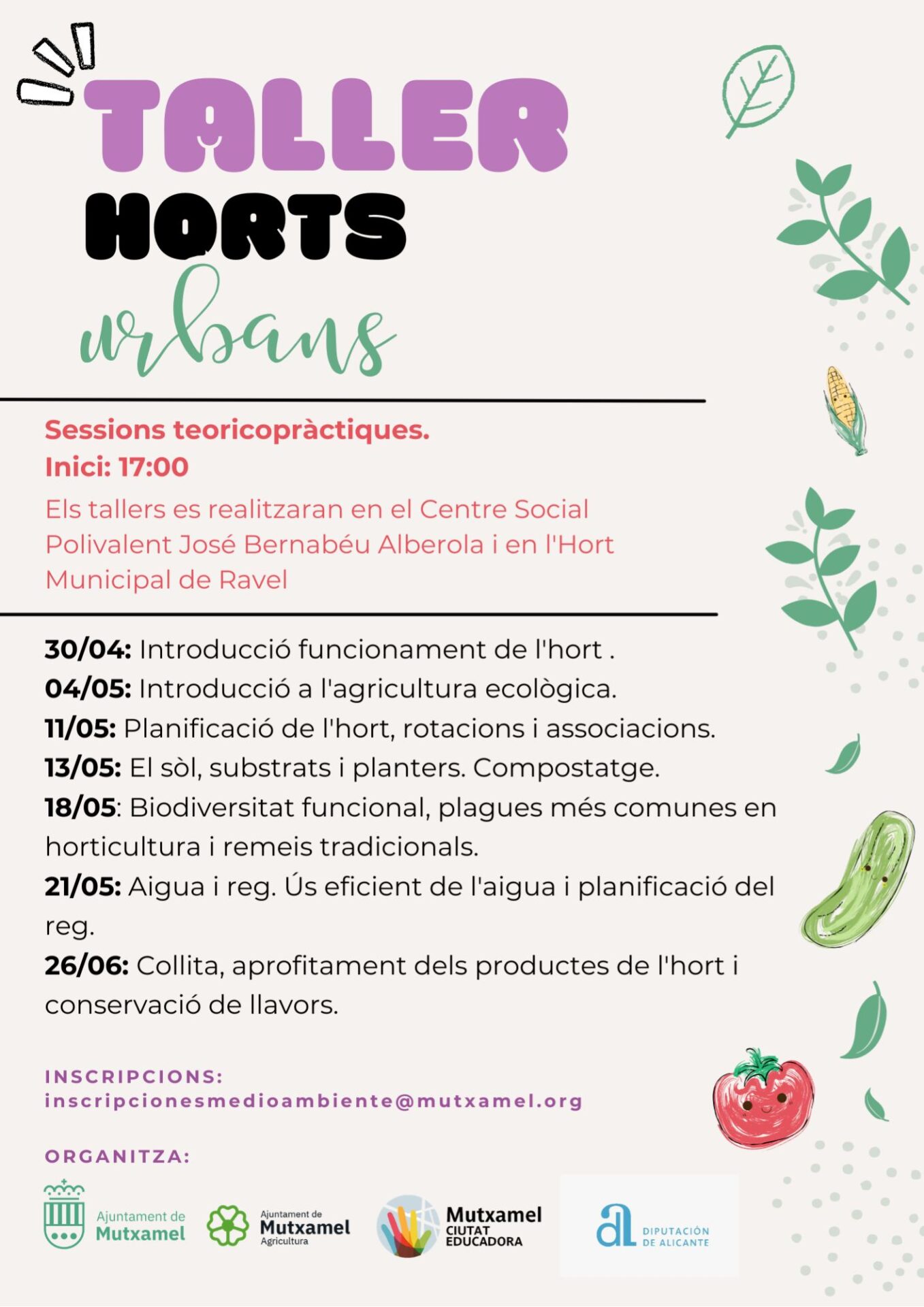 Talleres de Huertos Urbanos