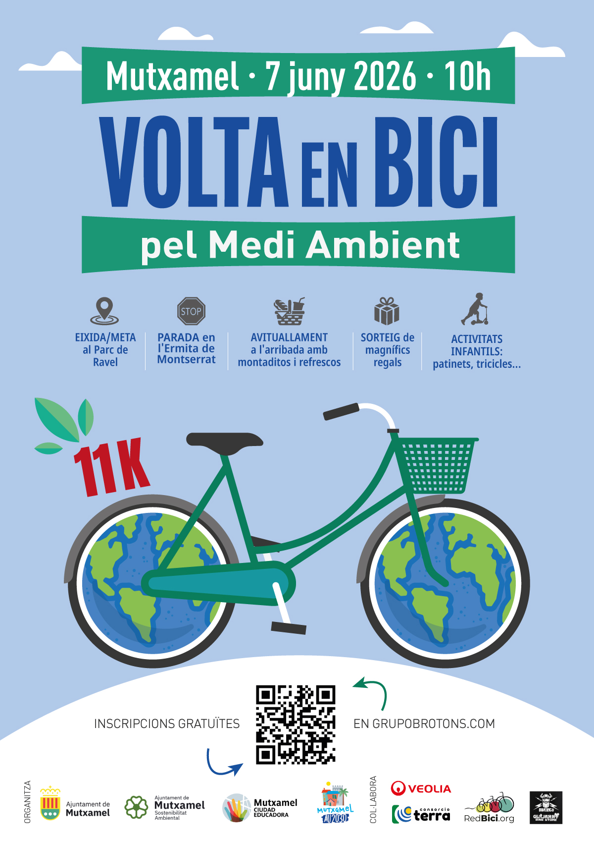 vuelta en bici