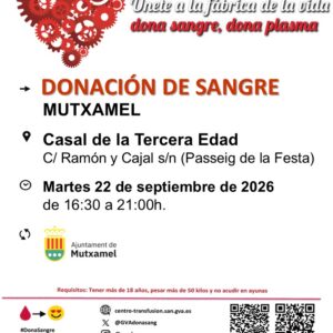 donación sangre