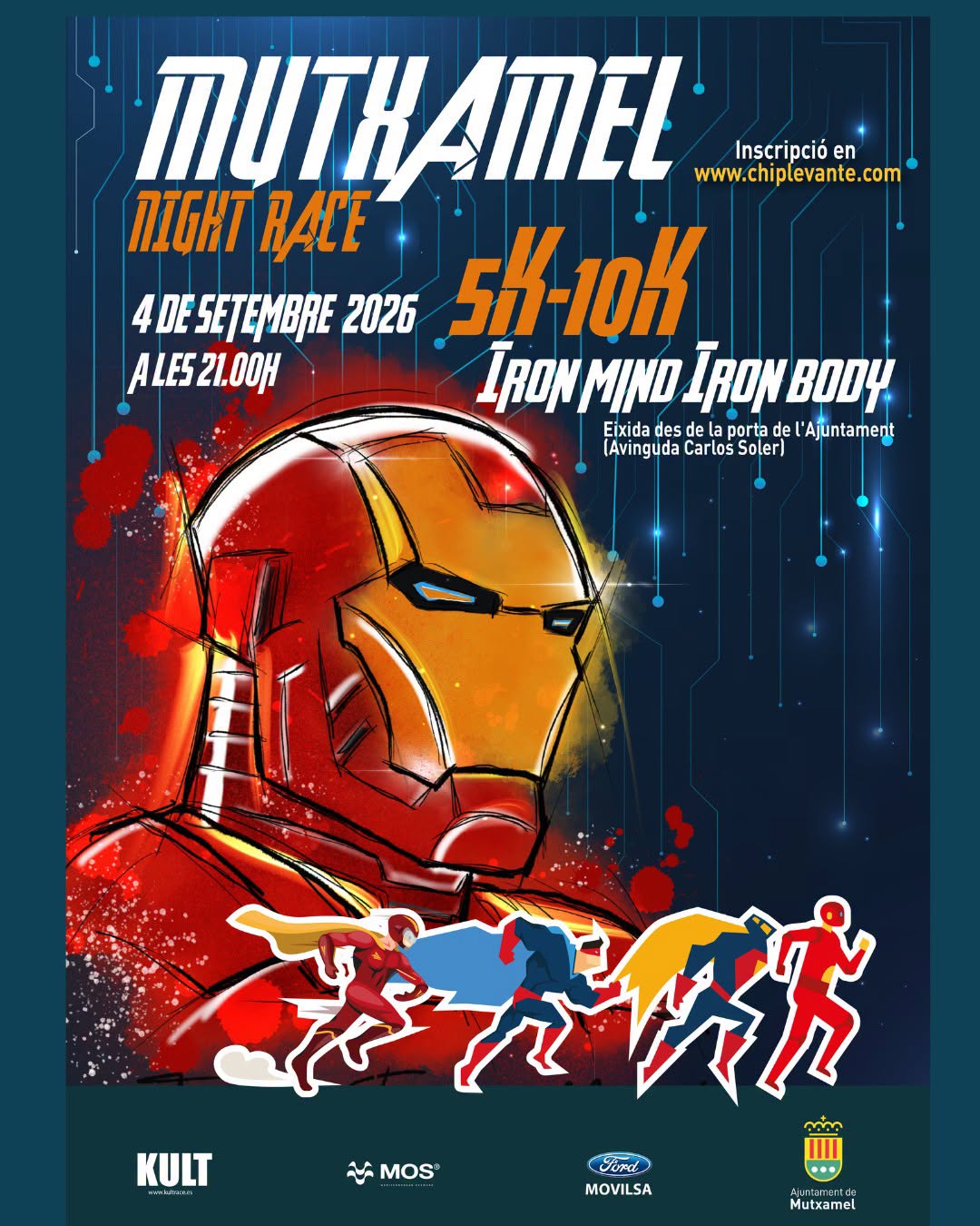 carrera nocturna